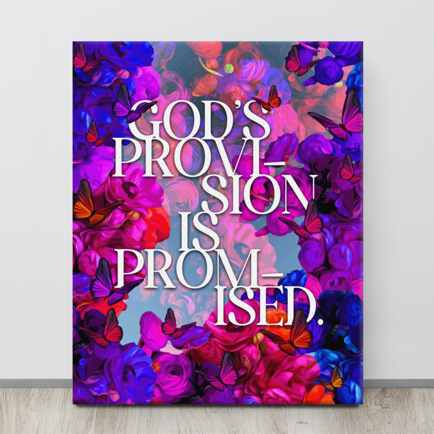 God's Provision Canvas