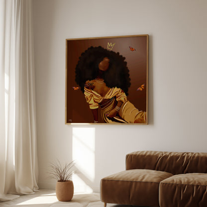 Dominique poster print