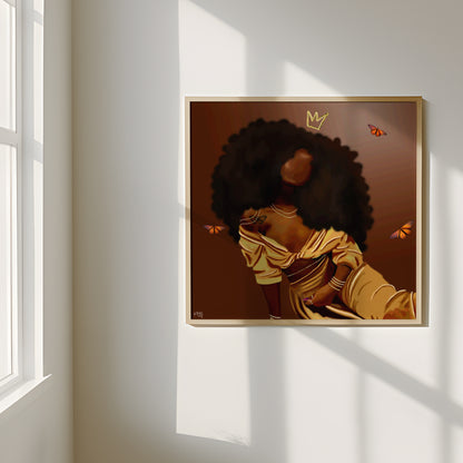 Dominique poster print