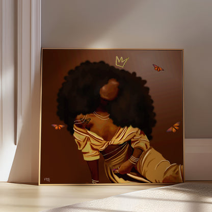 Dominique poster print