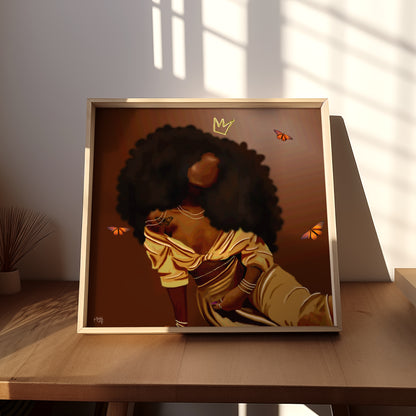 Dominique poster print