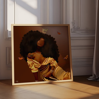 Dominique poster print
