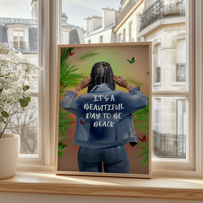 The blessing poster print