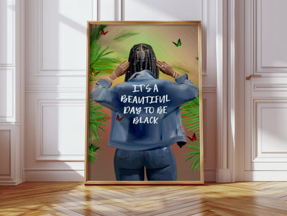 The blessing poster print