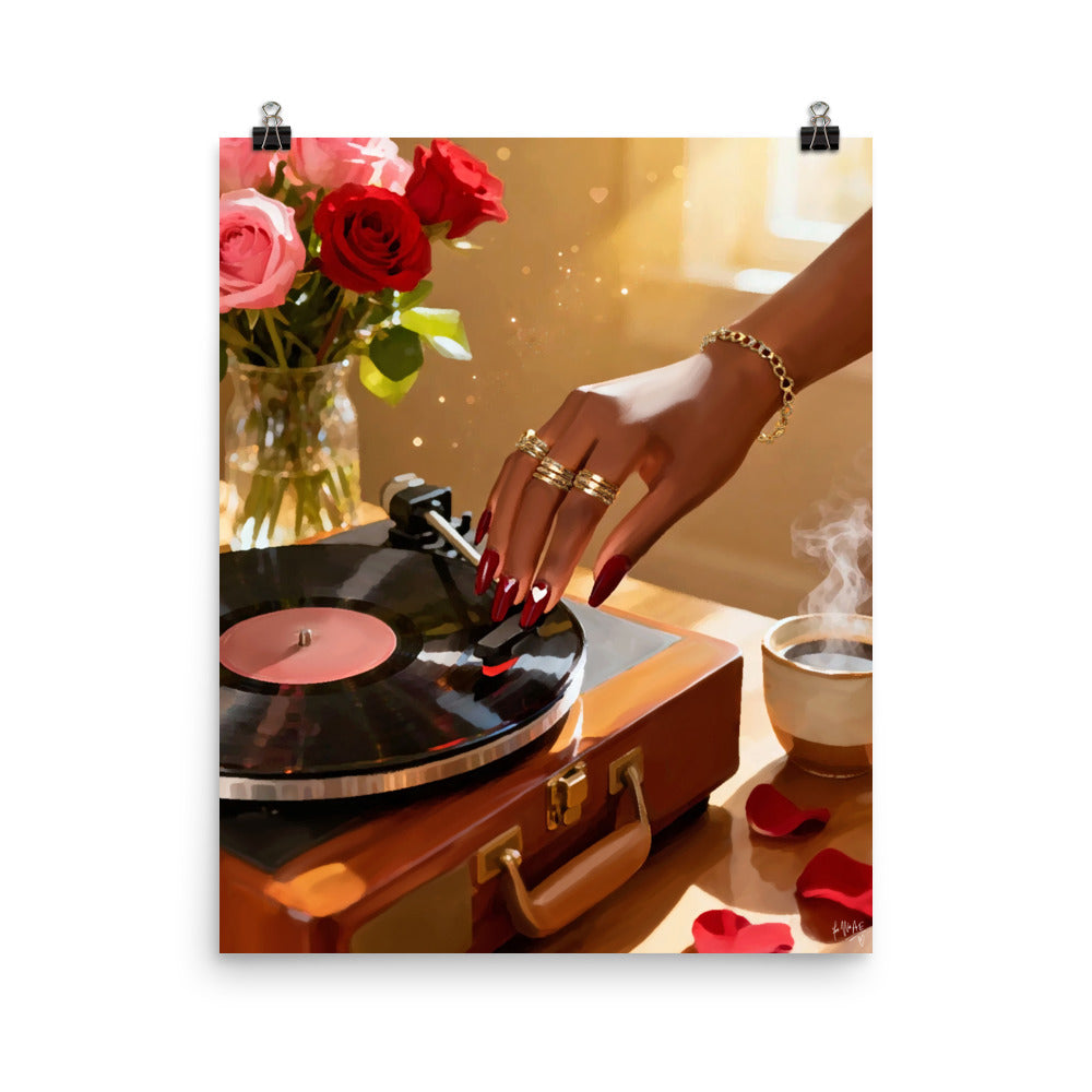 Love song poster print