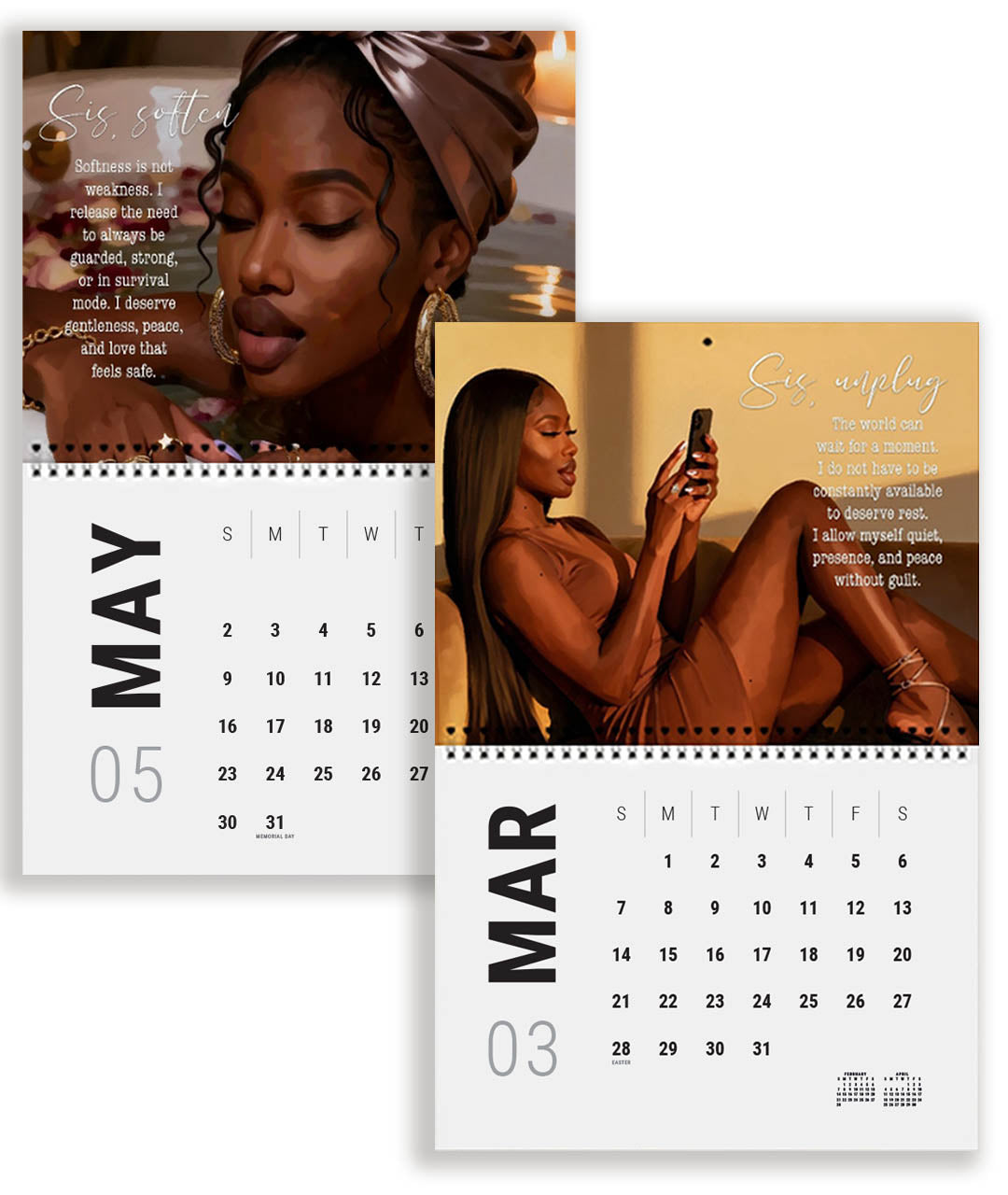 2026 Special mid year wall calendar
