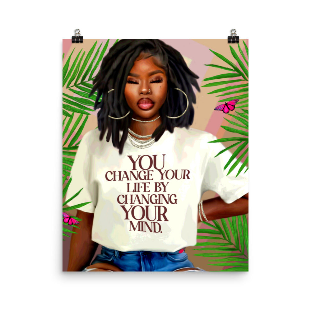 Change Poster Print