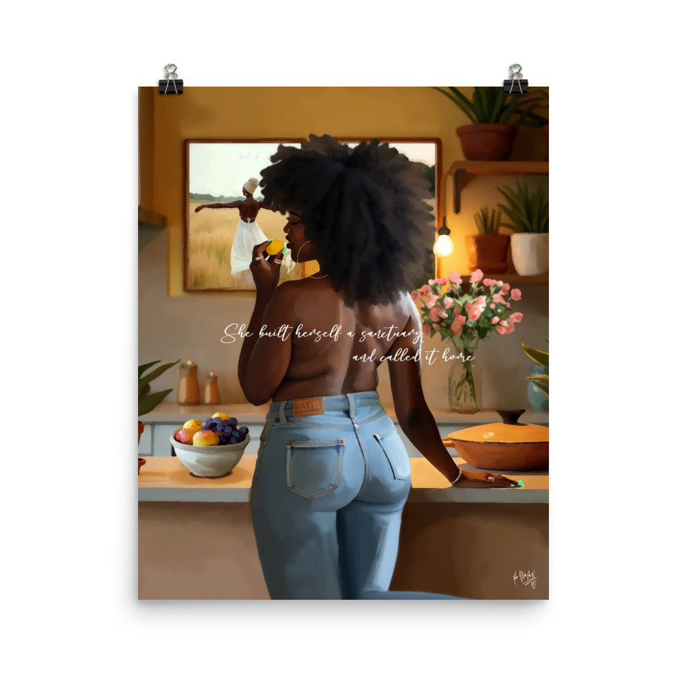 Sanctuary poster print