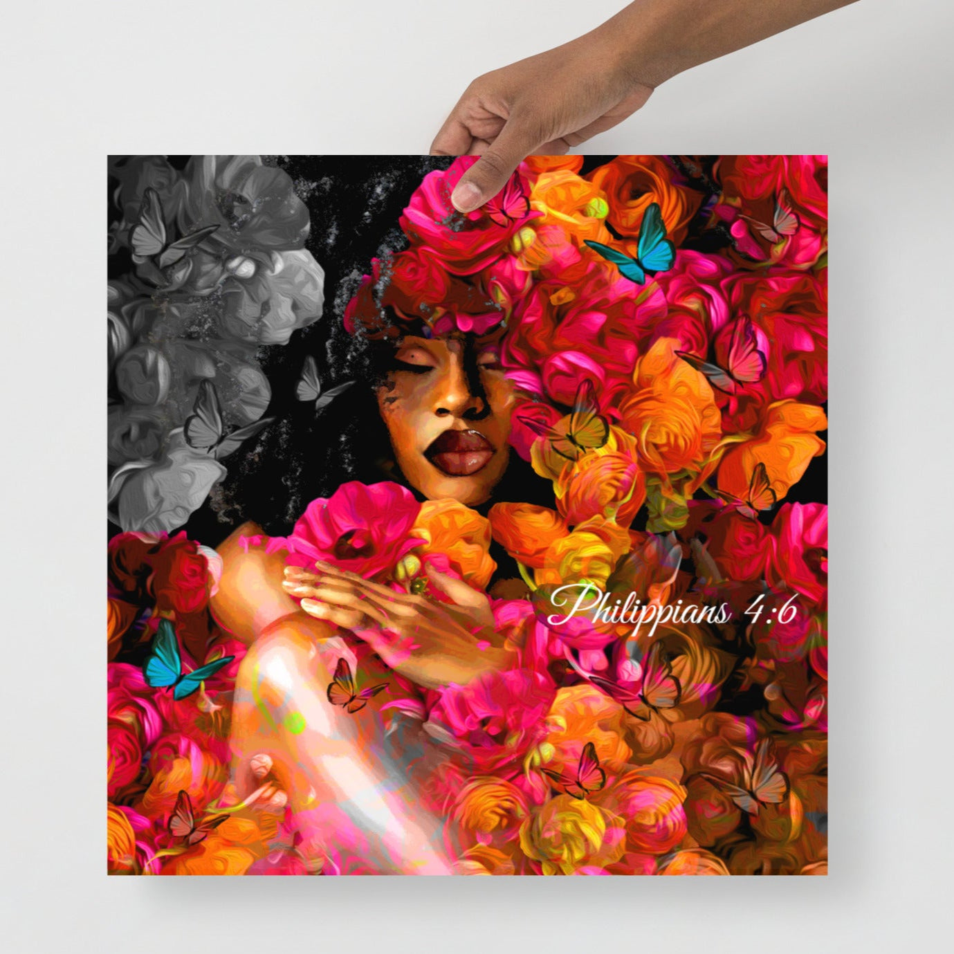 Peace in Full Bloom poster print