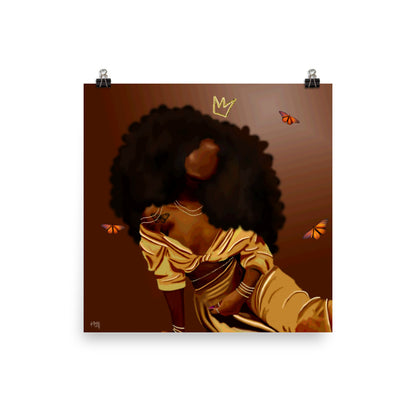 Dominique poster print