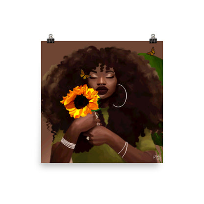 Zaire poster print