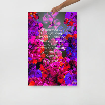 Isaiah poster print