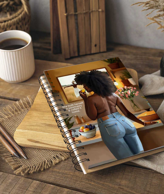 Sanctuary spiral notebook