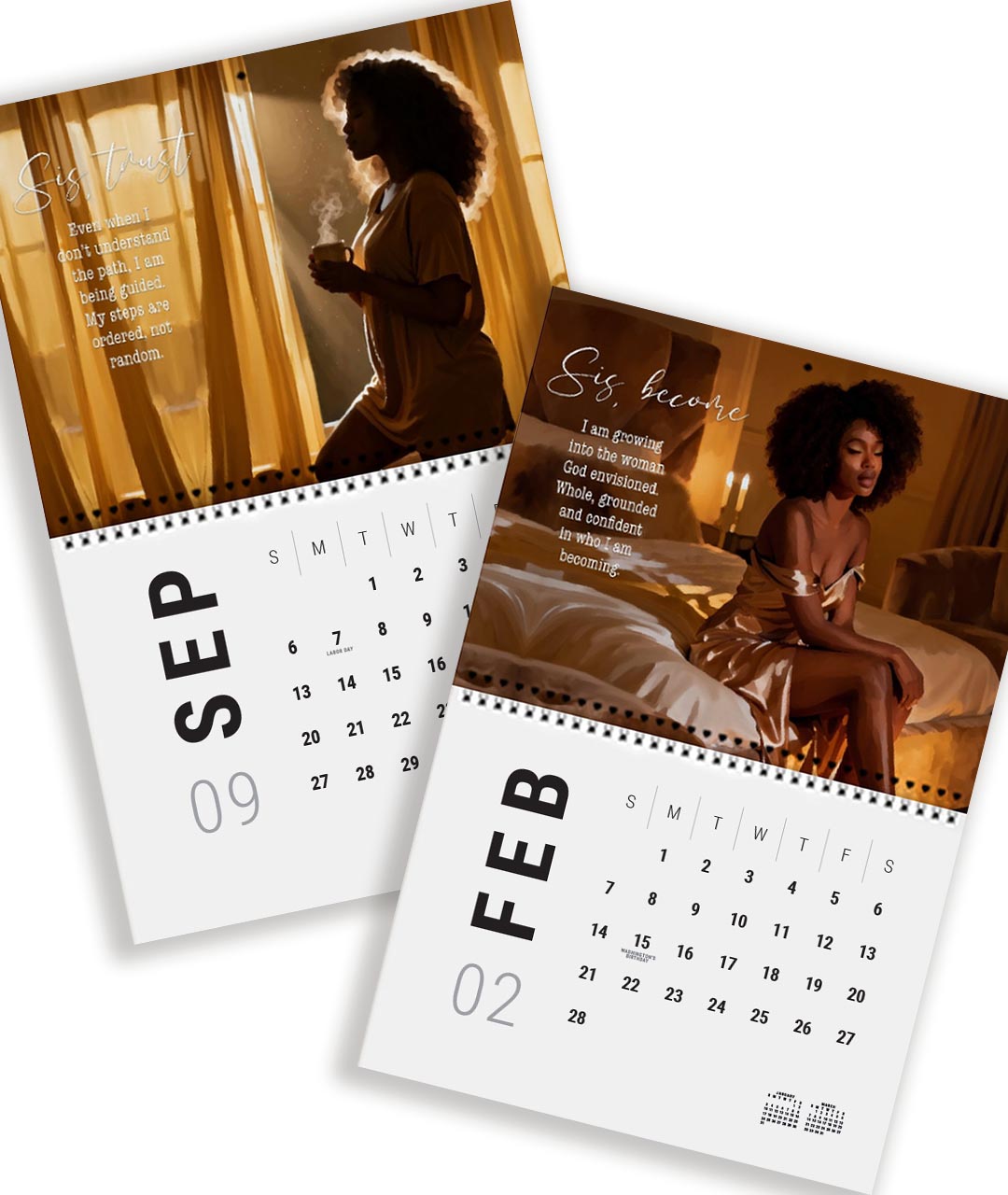 2026 Special mid year wall calendar