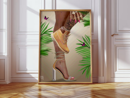 Smooth poster print