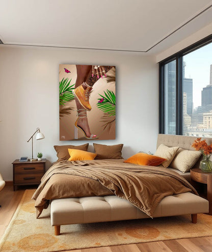 Smooth canvas print