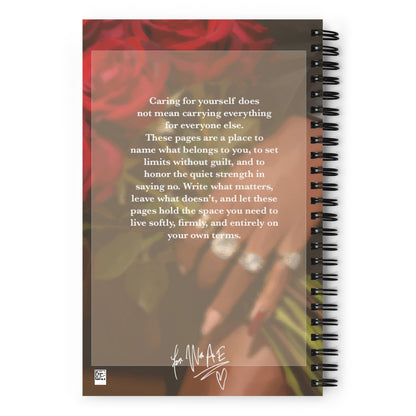 Soft life spiral notebook