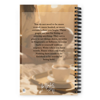 Rest spiral notebook