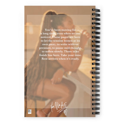 Don't rush spiral notebook