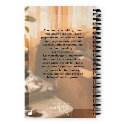Exhale spiral notebook