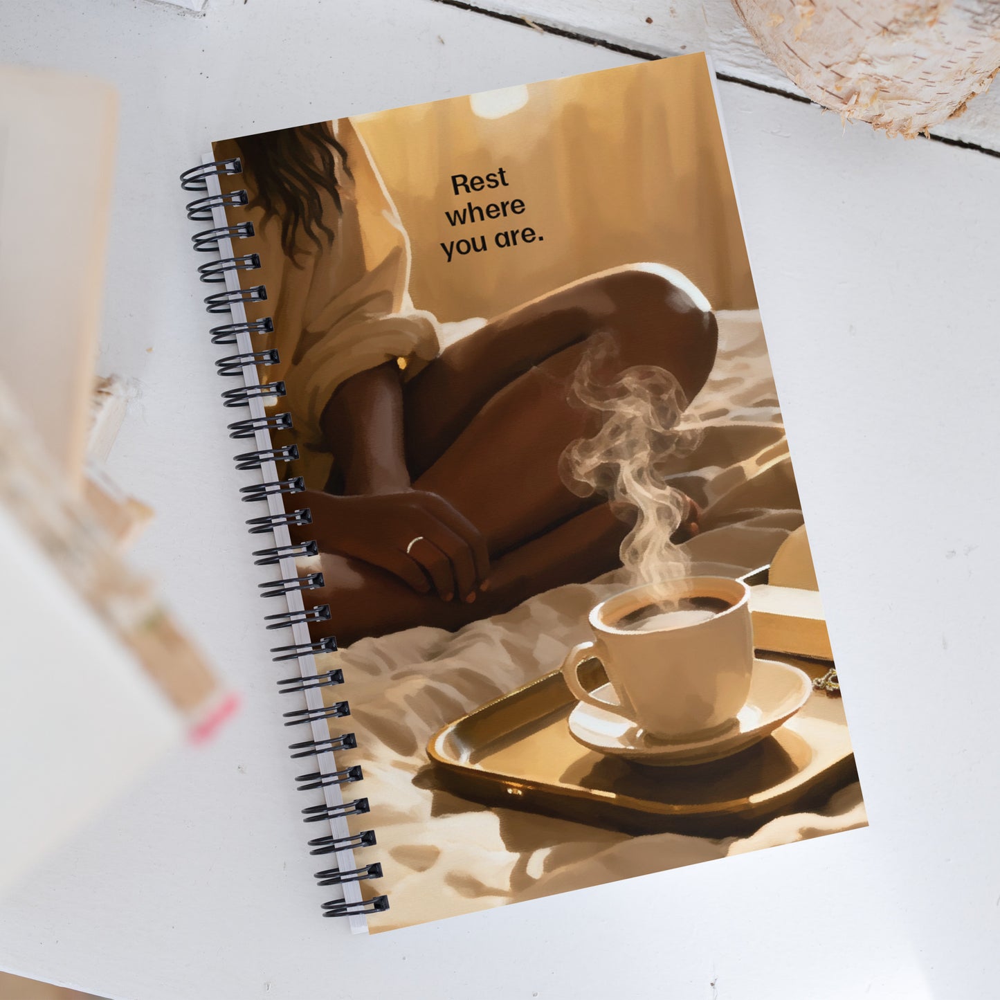 Rest spiral notebook