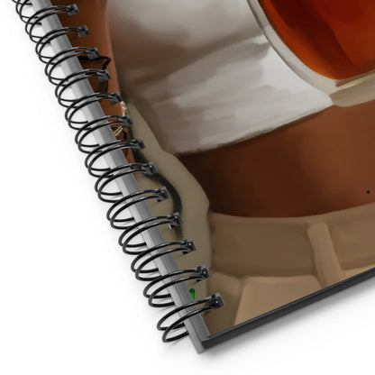 Be light spiral notebook