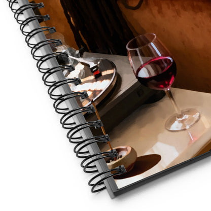 Exhale spiral notebook