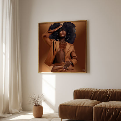 Superwoman poster print