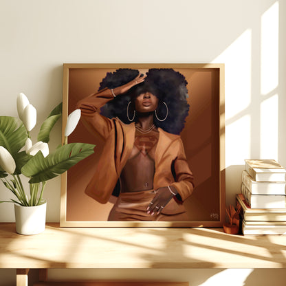 Superwoman poster print