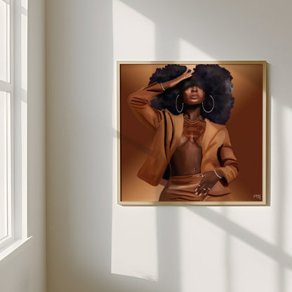 Superwoman poster print