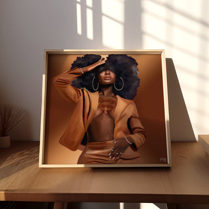 Superwoman poster print