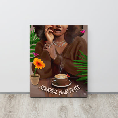 Peace canvas print