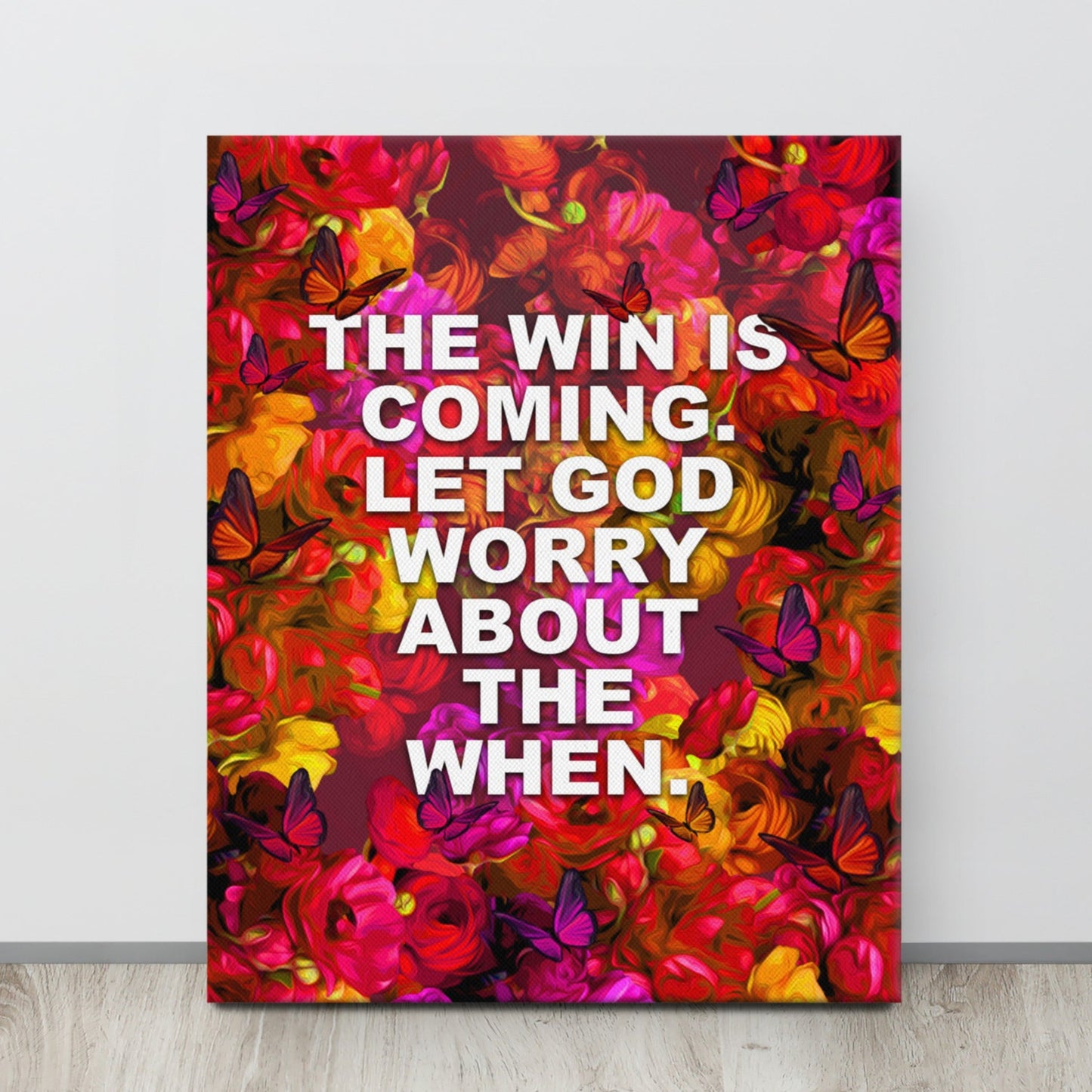 Let God handle the when Canvas