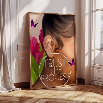 Trust poster print