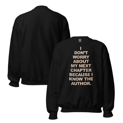 Written sweatshirt