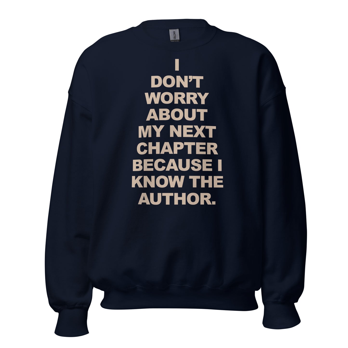 Written sweatshirt