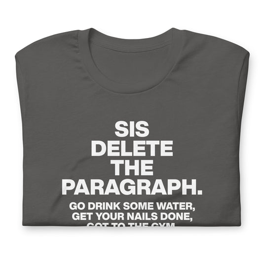 Delete tee
