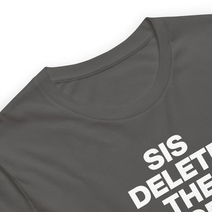 Delete tee