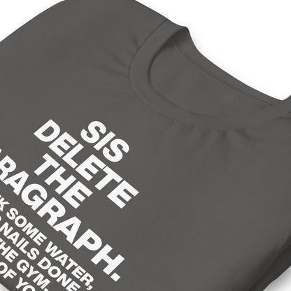 Delete tee