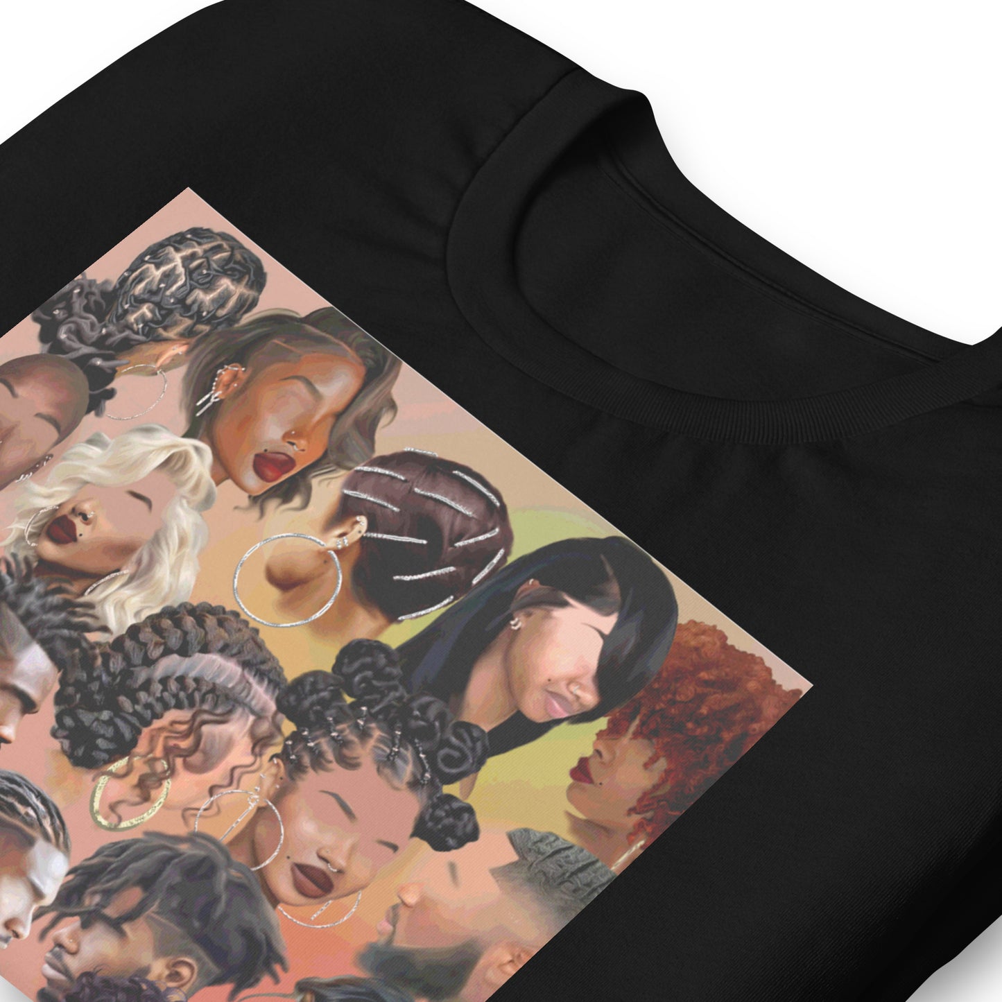 Beautiful Day (Black Hair) tee