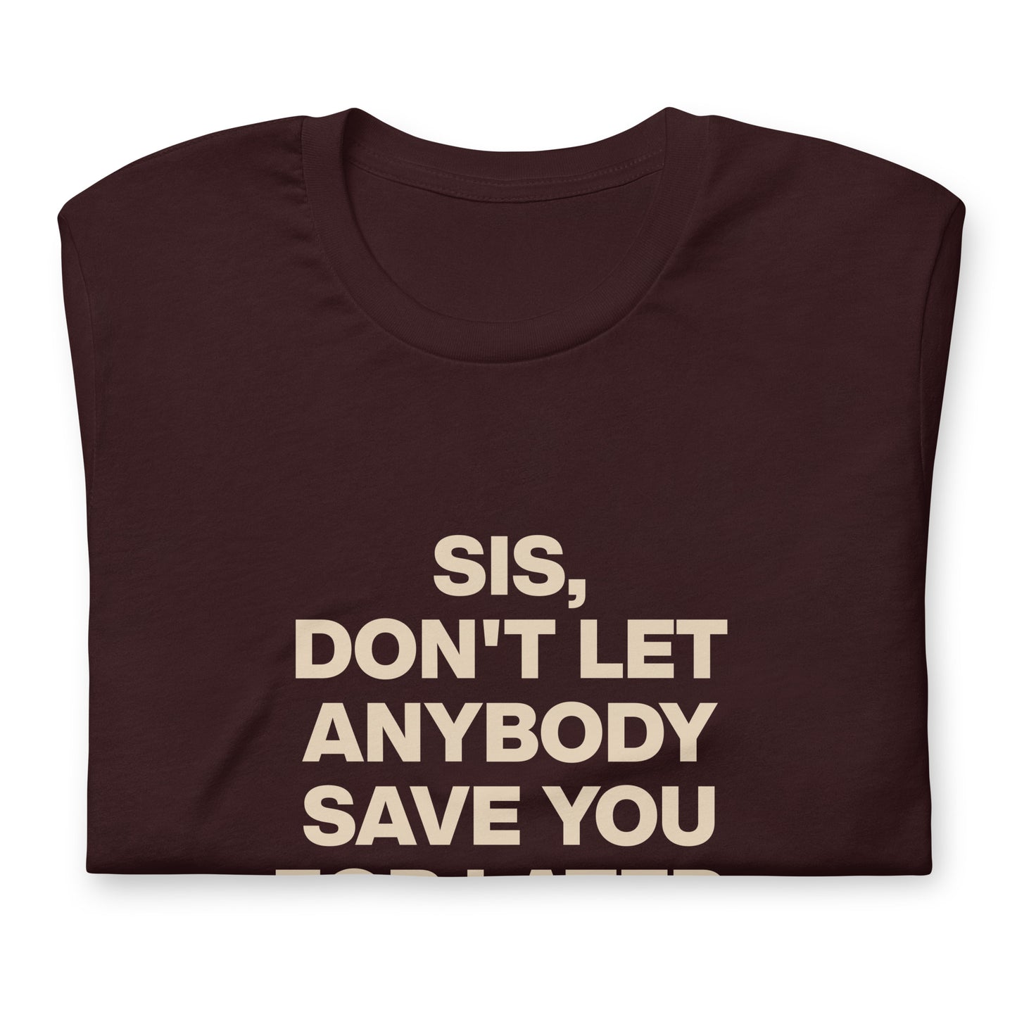 Don't let tee