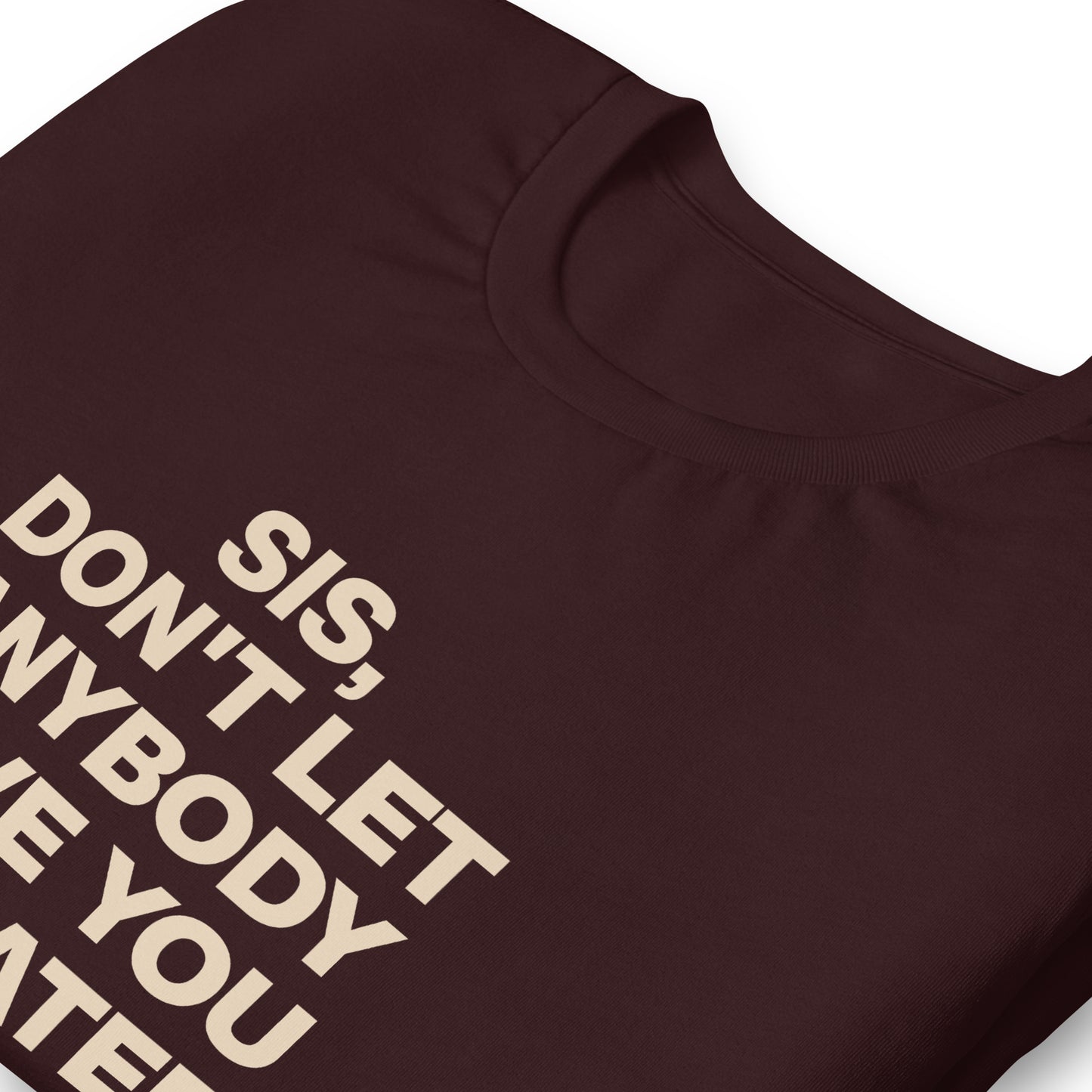 Don't let tee