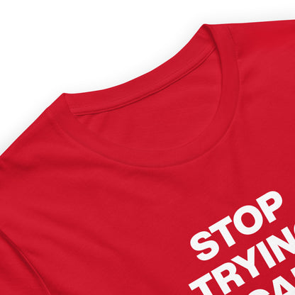 Stop carrying tee
