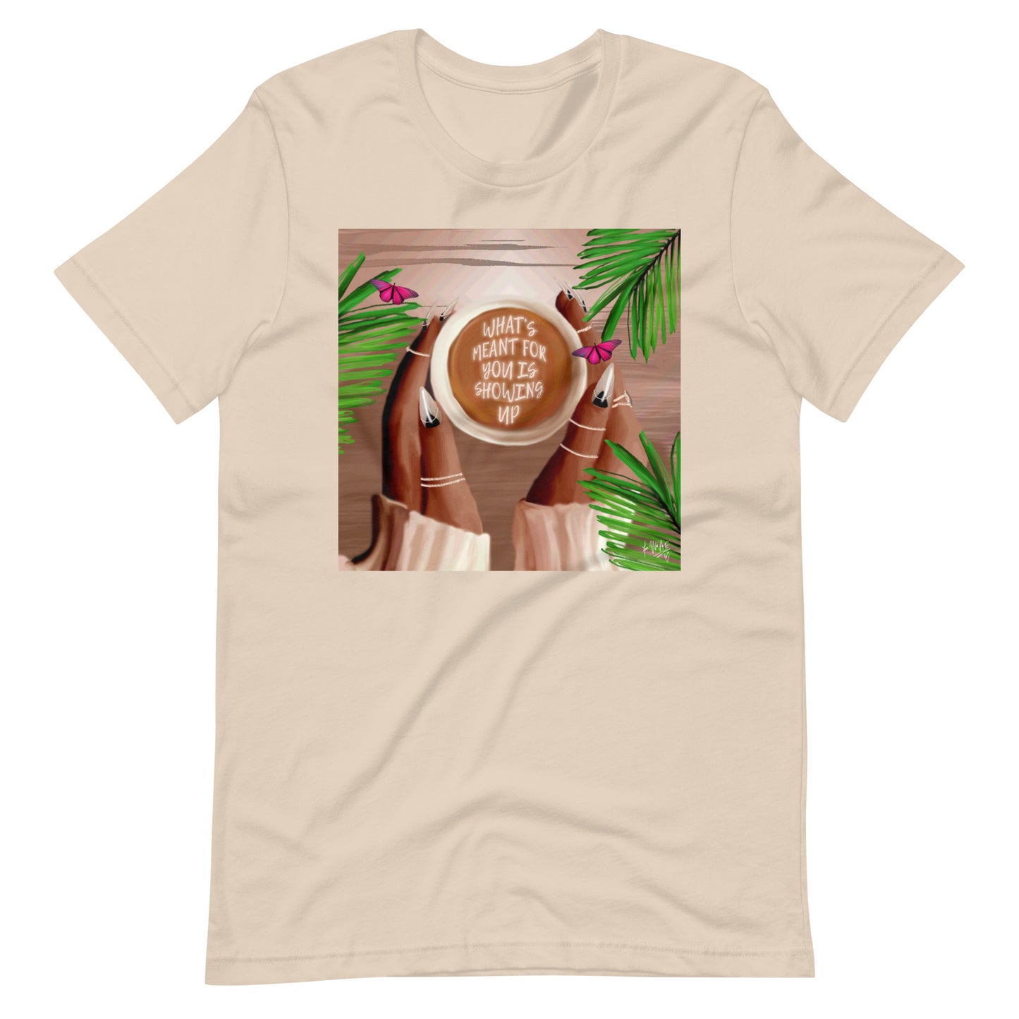 Showing Up tee