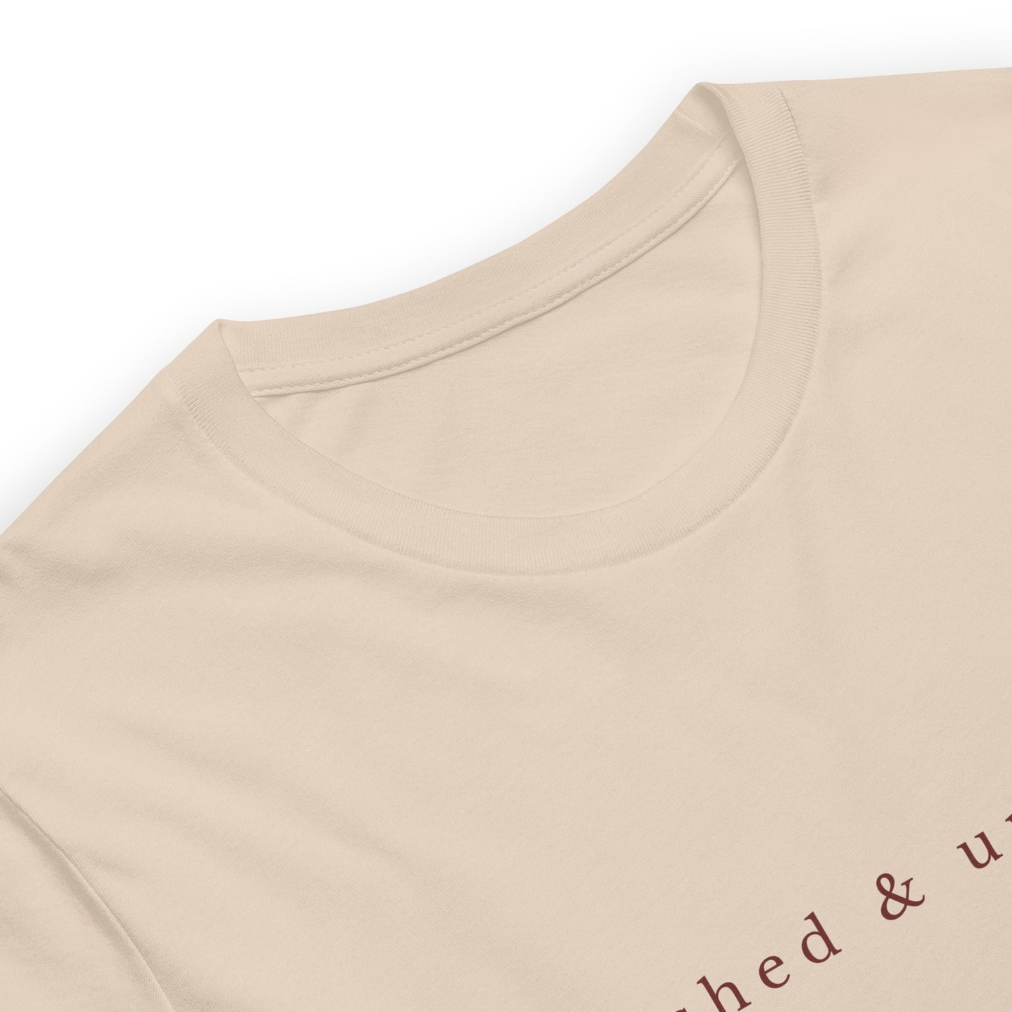 Unrushed tee