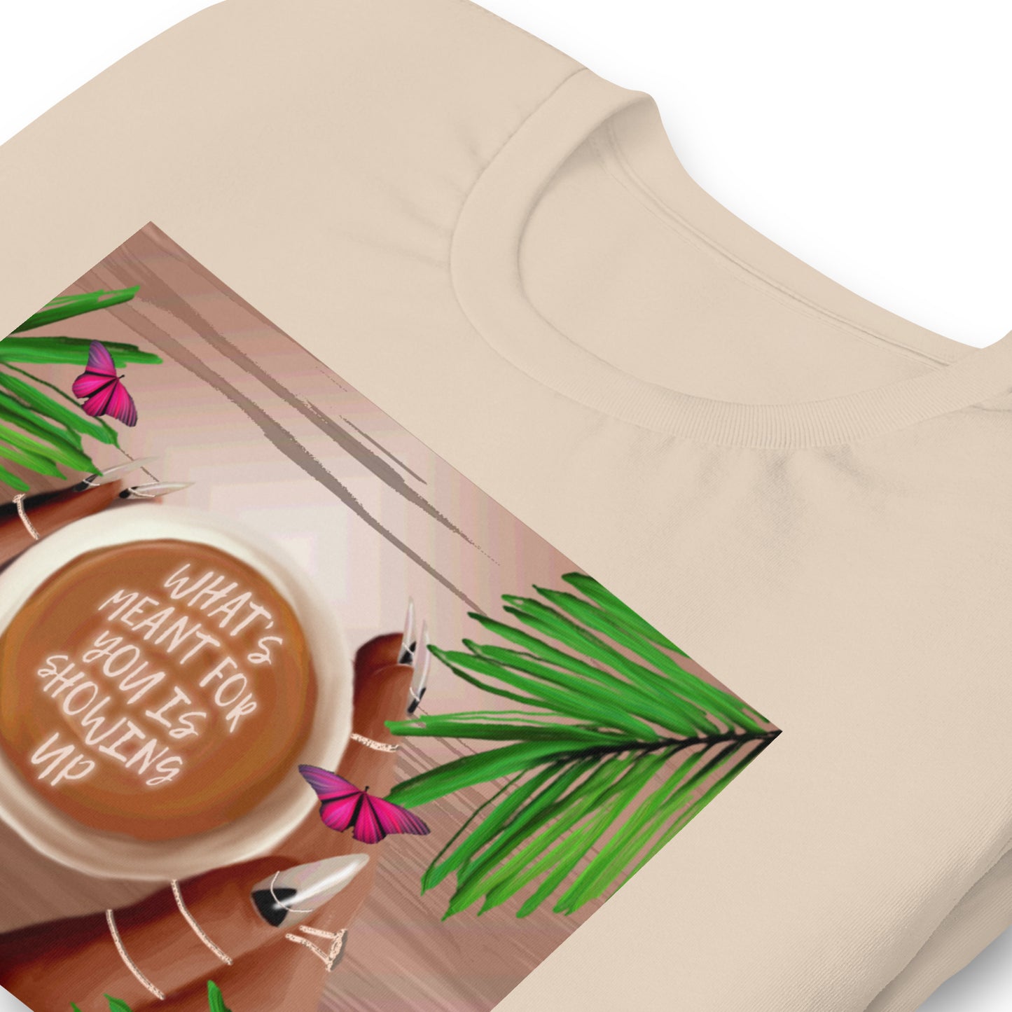Showing Up tee