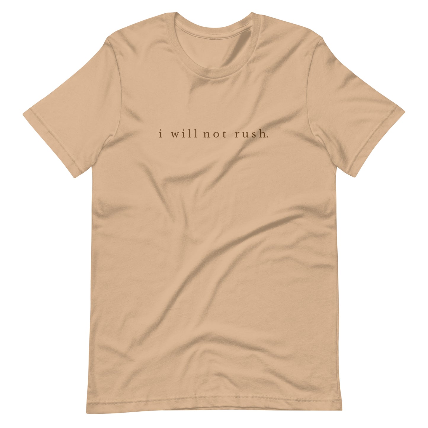No rush tee