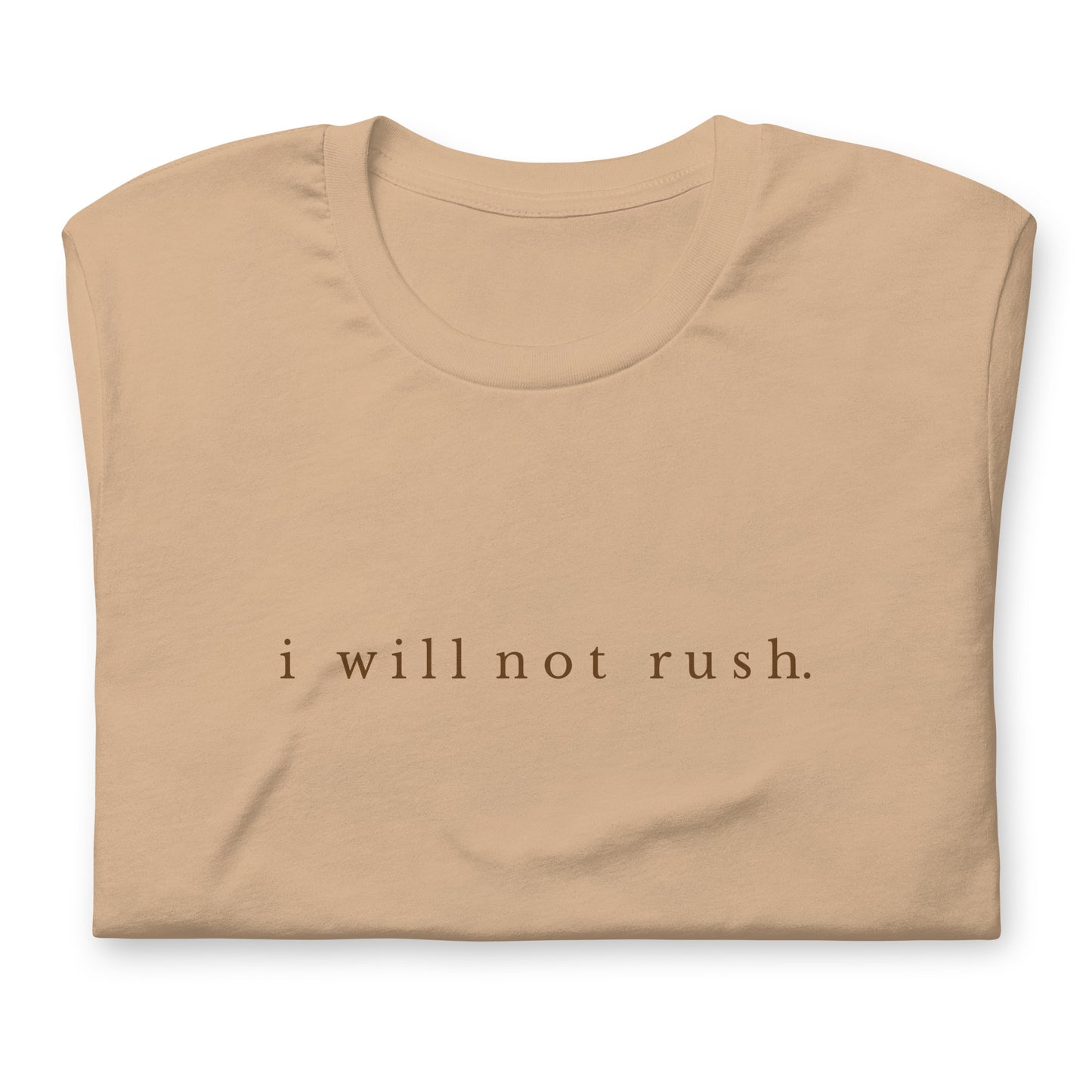 No rush tee