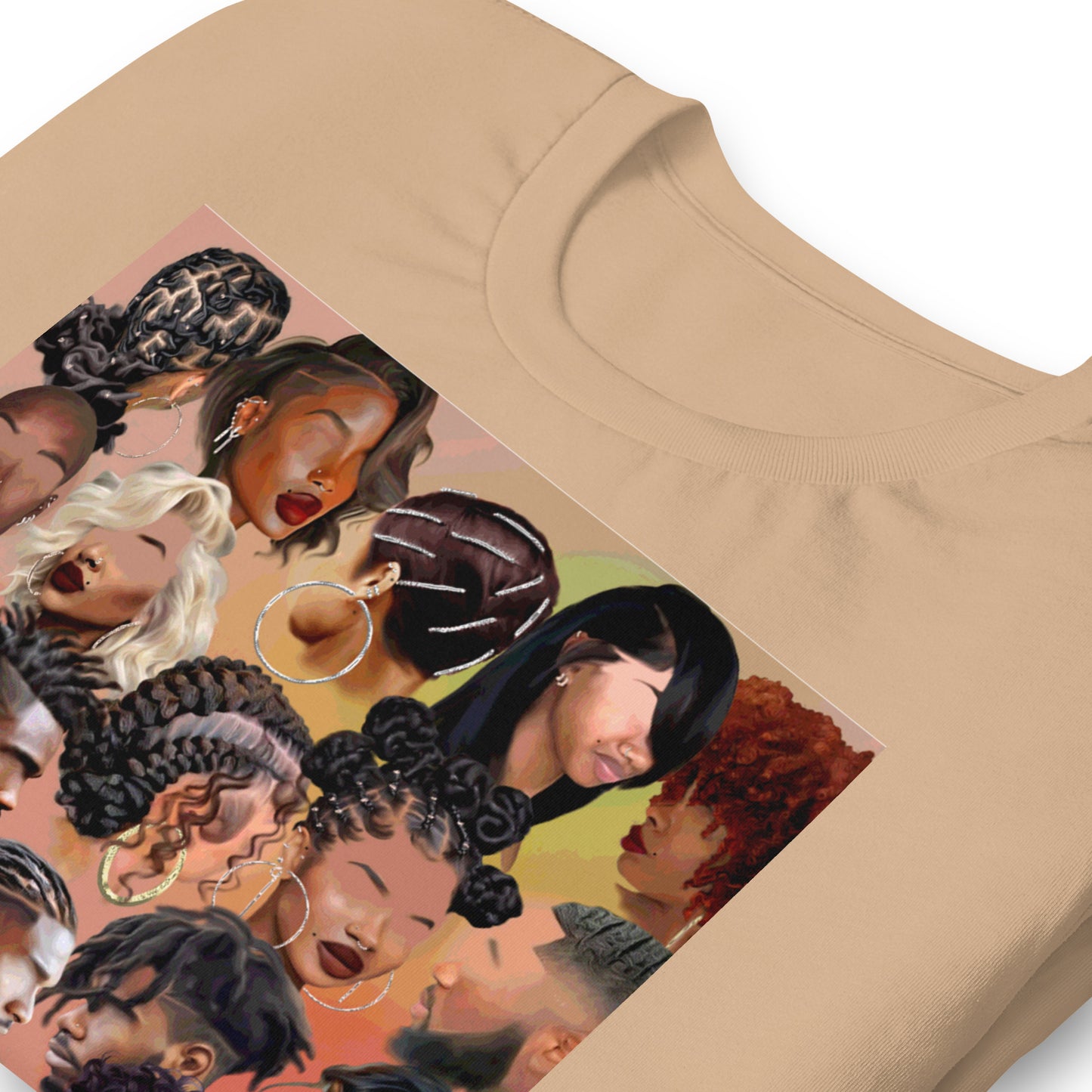 Beautiful Day (Black Hair) tee