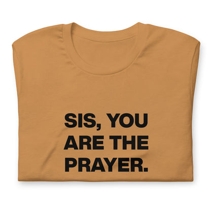 You are the prayer tee